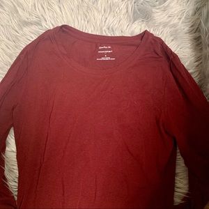 Banana Republic Tops - Banana Republic Burgundy Long Sleeve Small Banana Republic Tops - Banana Republic Burgundy Long Sleeve Small